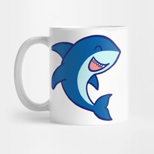 Blue Ocean Shark Mug